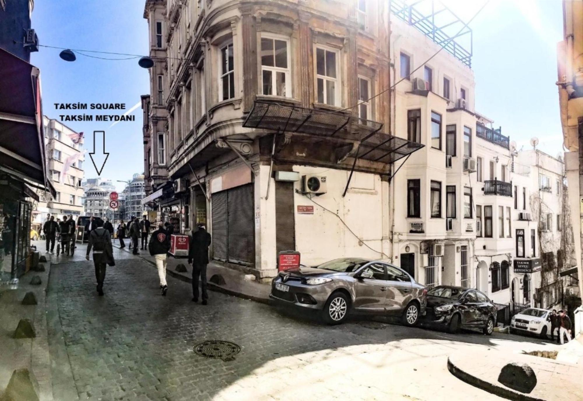 Eagle Residence Taksim Istambul Exterior foto